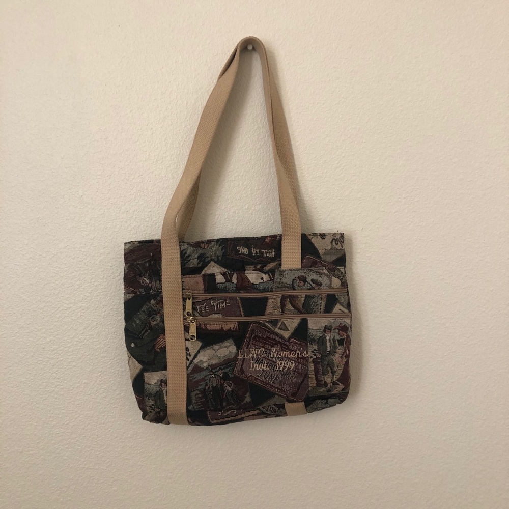 Vintage golf mini-bag